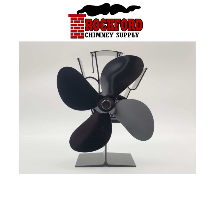 Thermoelectric Self Powered Stove Fan - Multiple Colors Available