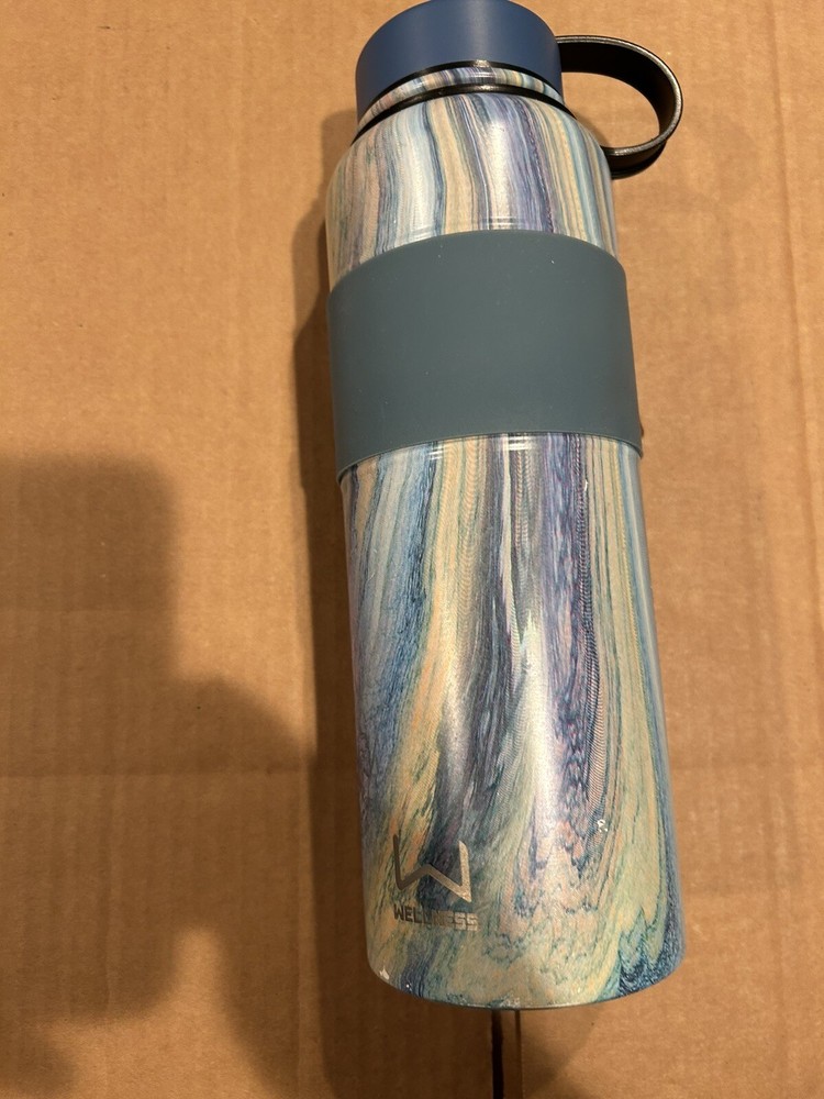 Wellness 40oz Water Bottle Blue - Pre Owned