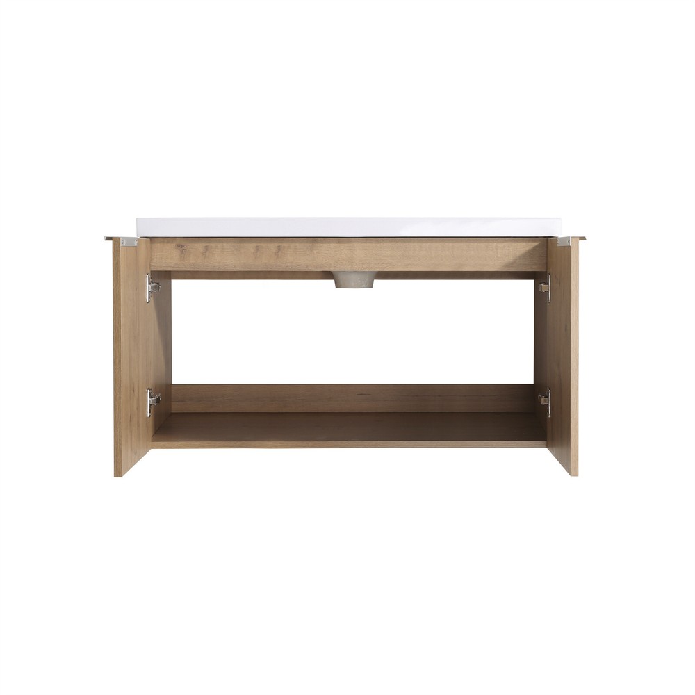 24" 30" 36" Bathroom Vanity Wall Mount Cabinet Float Mounting Design With Sink