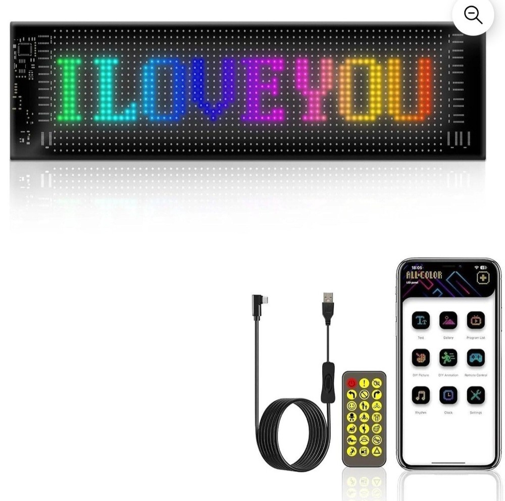 Dynamic Led Programmable Light