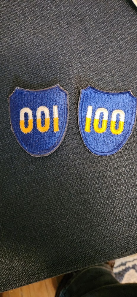WWII 100th Division Shoulder Patch