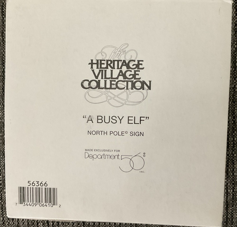 A Busy “Elf”