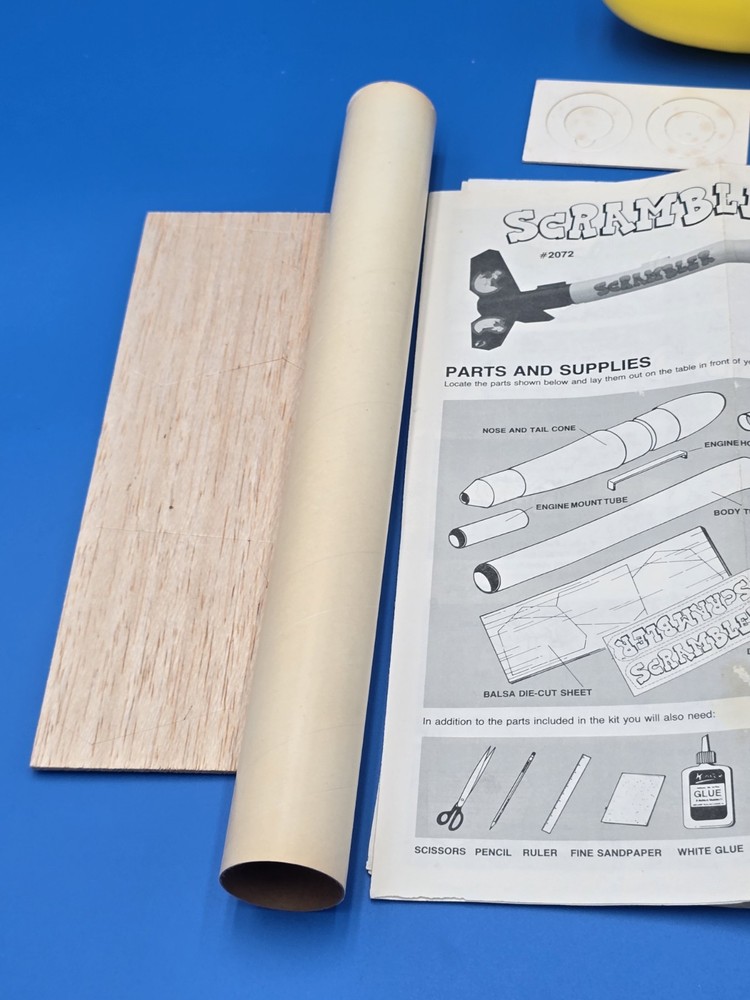 Estes Scrambler Nos Oop Kit 2072