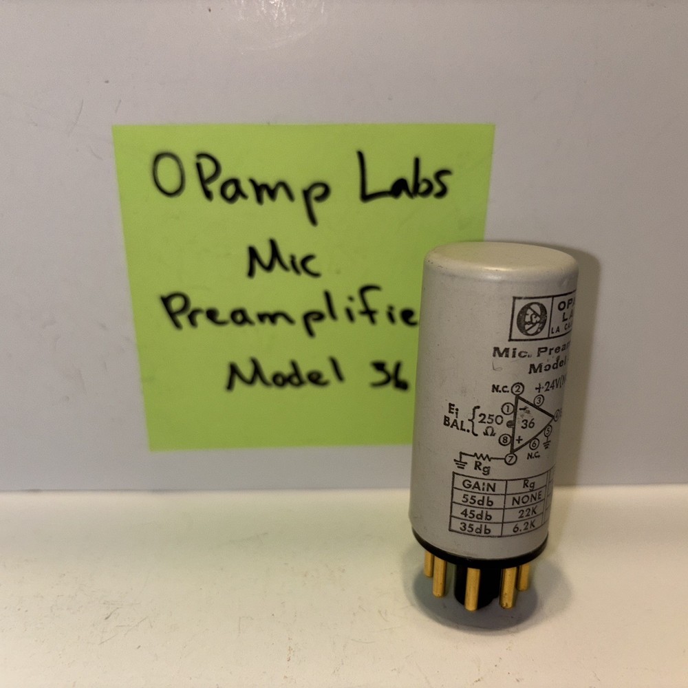OPAMP LABS MODEL 36 AMPLIFIER -