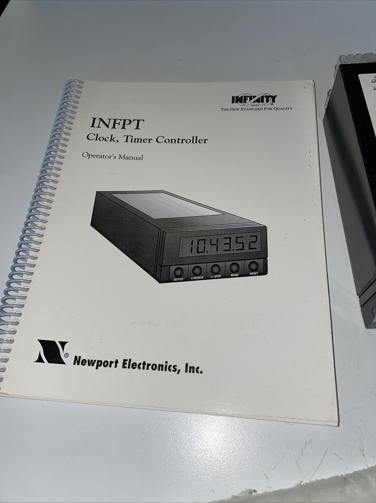 Newport Infinity INFPT-000 Process Panel Mount Timer/Controller 3191941 NEW