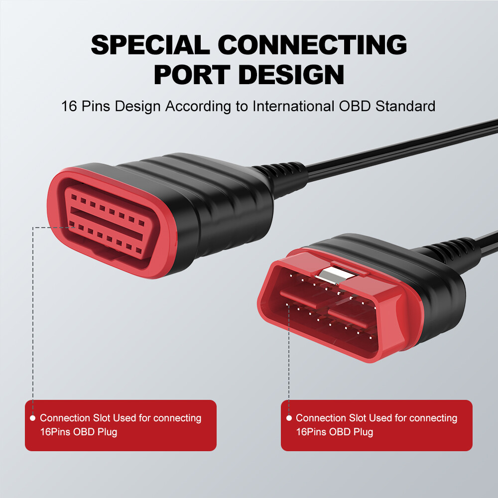 THINKCAR Adapter ThinkDiag OBD2 Extension Cable 16 Pin Cable 2025 NEW US