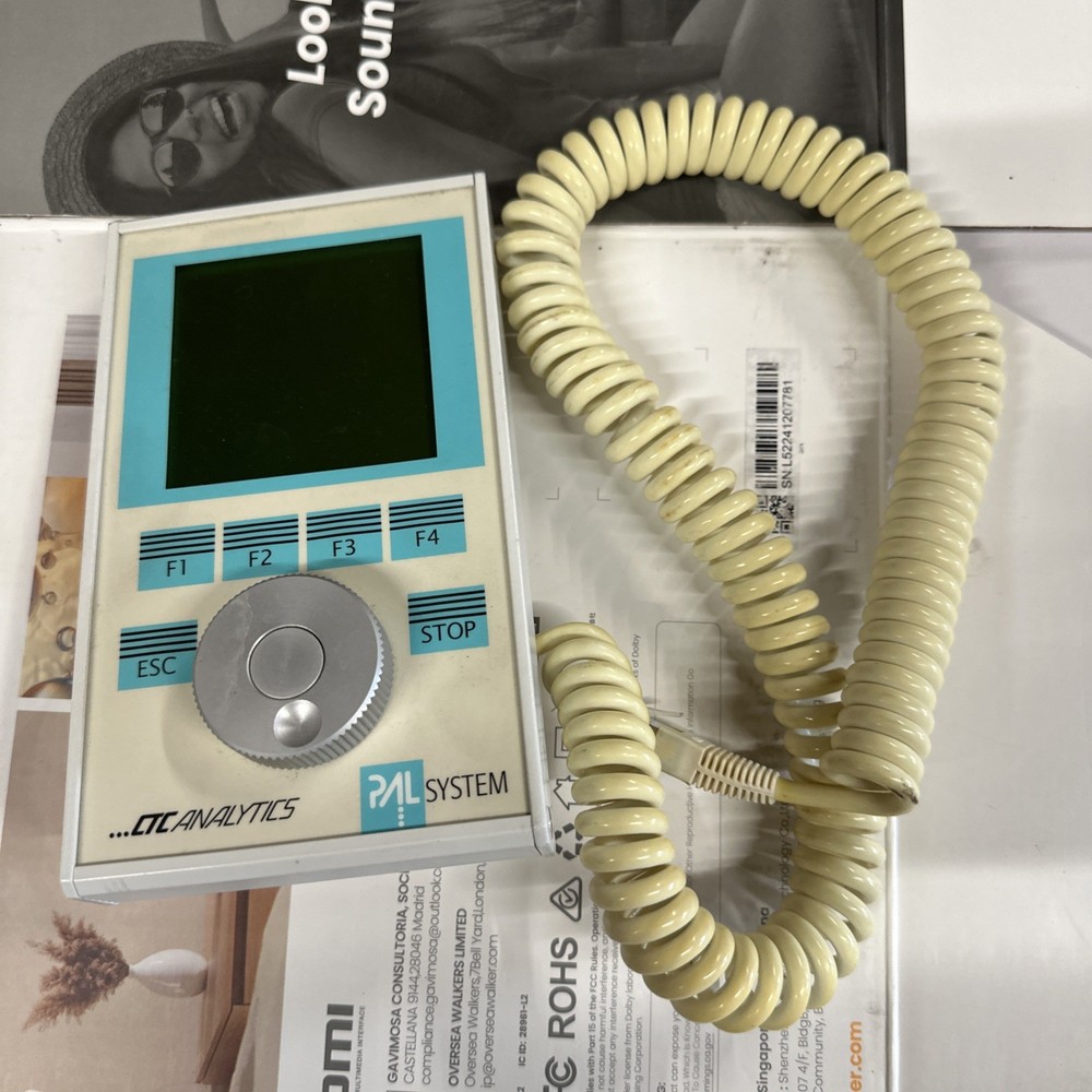 Handheld Remote Controller for CTC Analytics PAL Autosampler System, ver 1.0.8