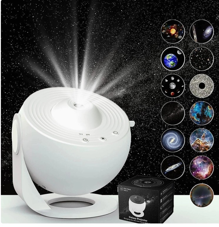 astronaut projector galaxy starry sky night light