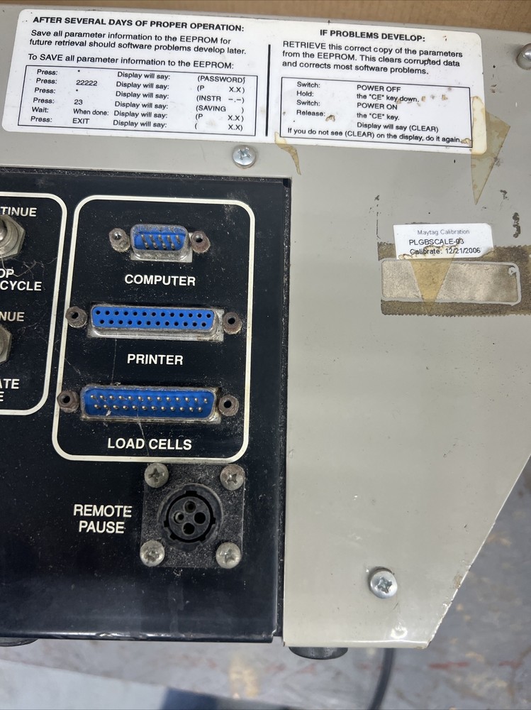 Conair GB Series Weigh Scale Blender Controller Model WSB-240TC