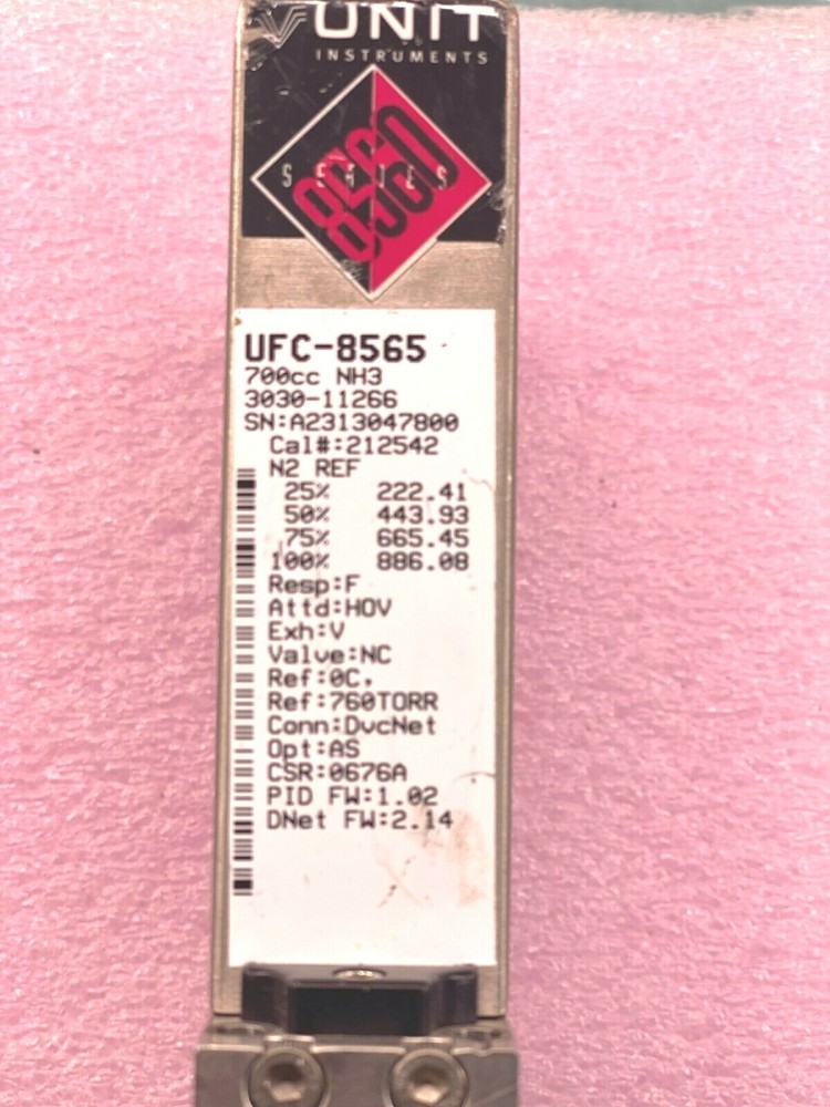 Celerity Unit UFC-8565 Mass Flow Controller 700cc NH3