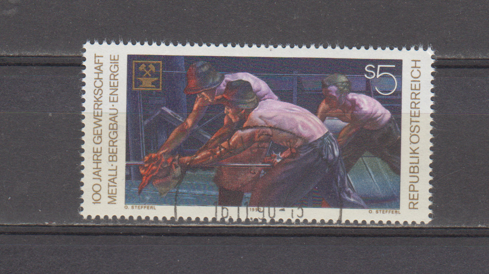 AUSTRIA :  1990 - USED  - SCOTT #  1521