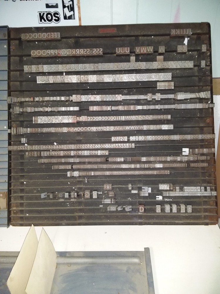 Showcase Machine Company Letterpress