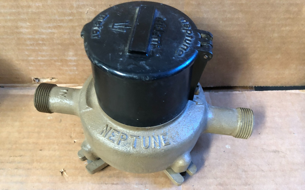 Neptune Trident 8 Water Meter 3/4" Brass