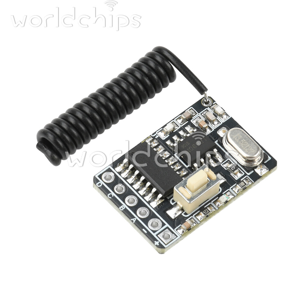 433Mhz Wireless Remote Control Switch Learning Code Decoding Receiver Module New