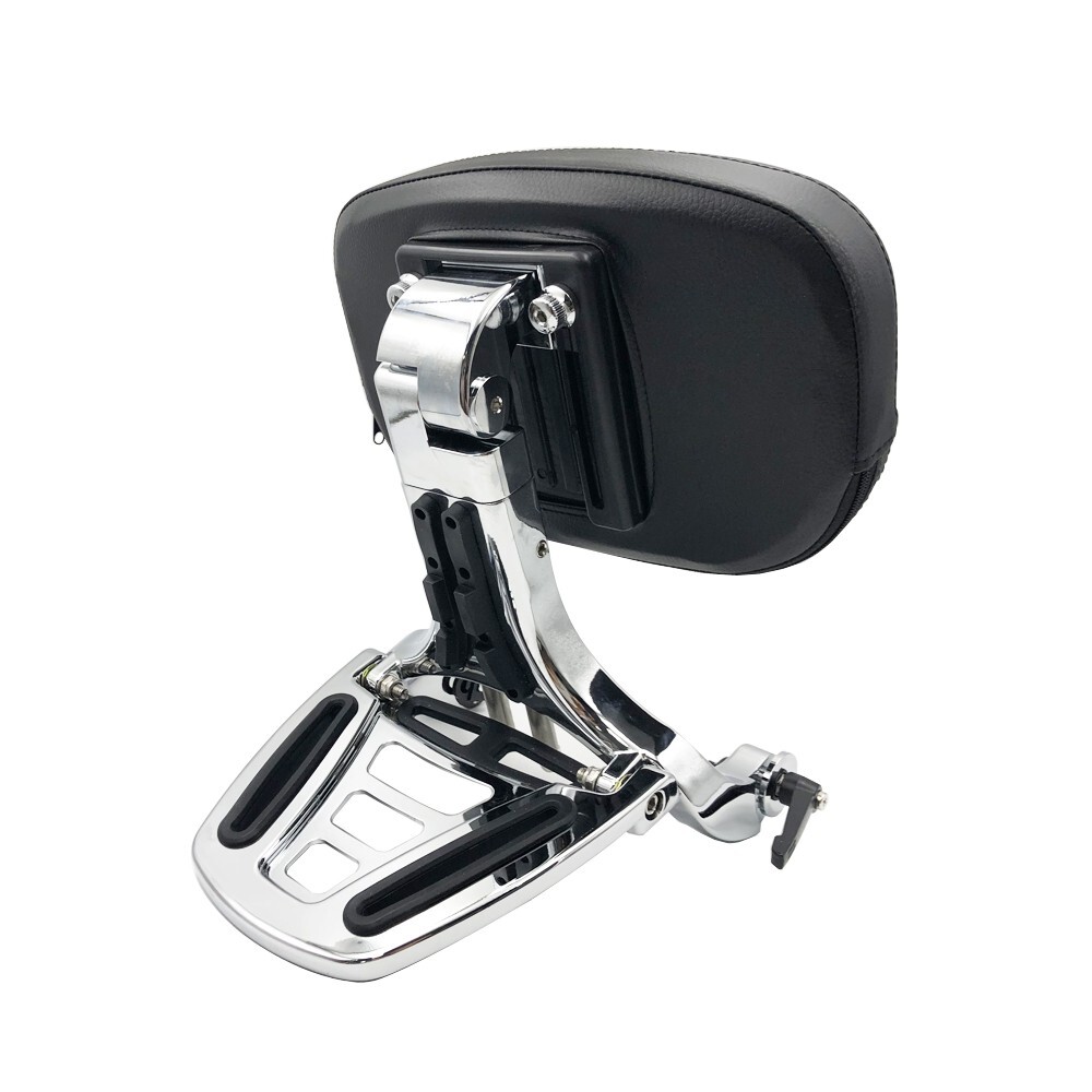 Multi-Purpose Driver Passenger Backrest For Harley Slim Deluxe Heritage 01-17