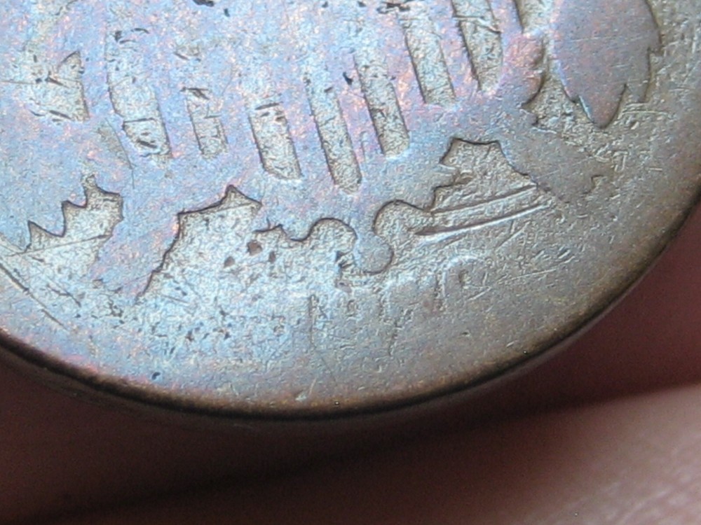 1870 Two 2 Cent Piece- Lowball, Heavily Worn, Toned, Poor 1 Candidate?