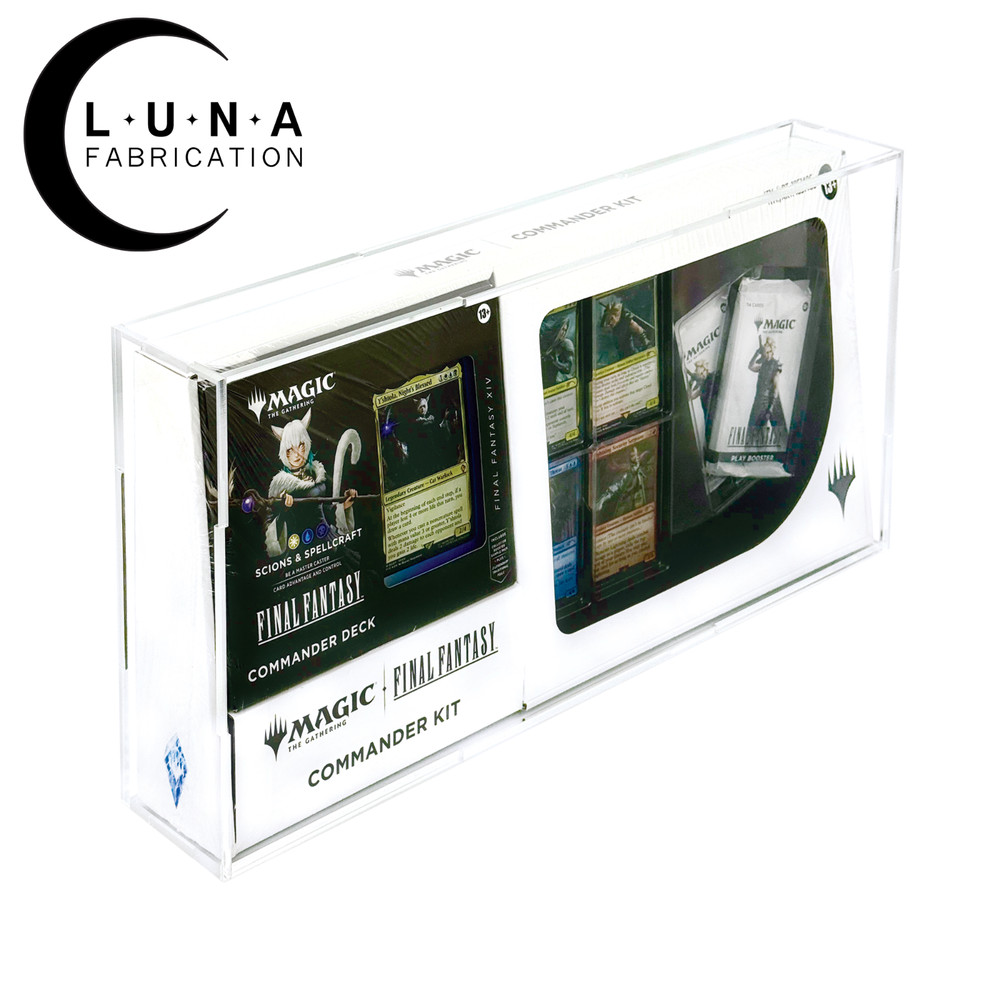 Acrylic Display Case for Magic The Gathering Costco Commander Bundle