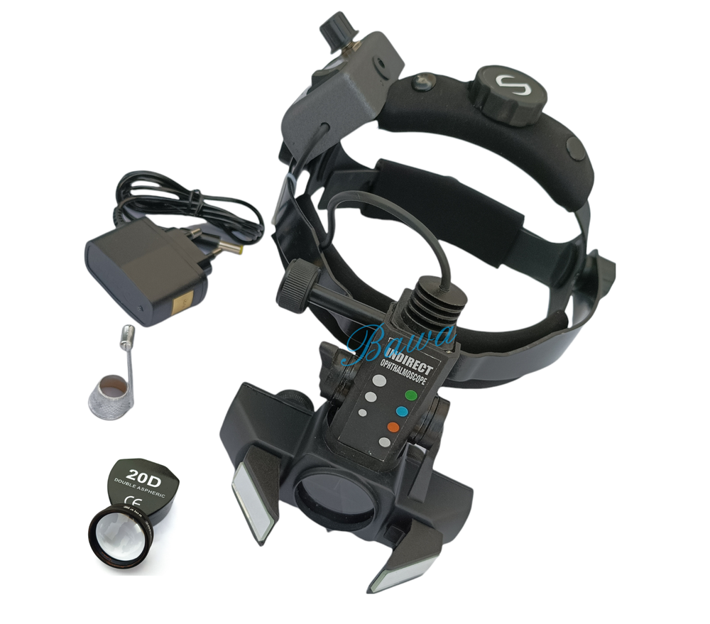 Binocular Indirect Ophthalmoscope Wireless & Rechargeable With 20D Lens