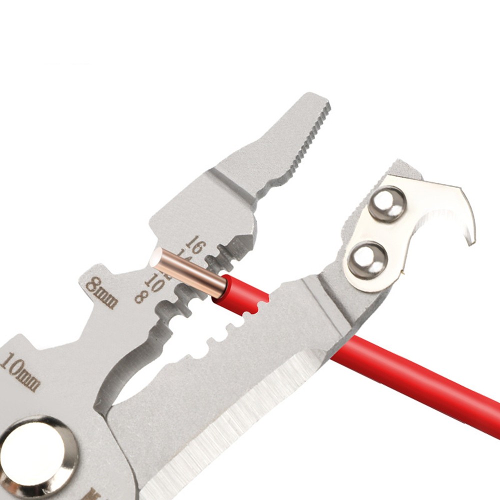 18 in 1 Foldable Wire Stripper Multifunctional Professional Wire Stripper