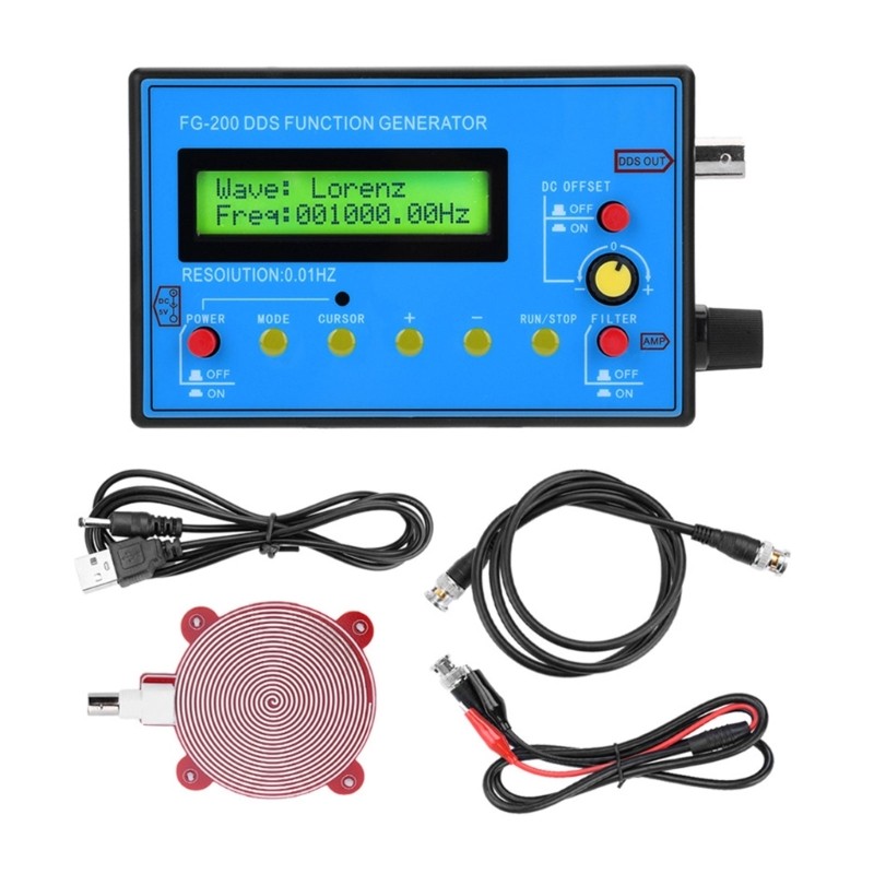 Multifunction Waveform Generator Portable Schumann Resonator Frequency Generator