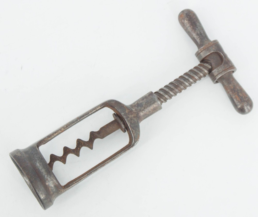 Antique Iron Corkscrew