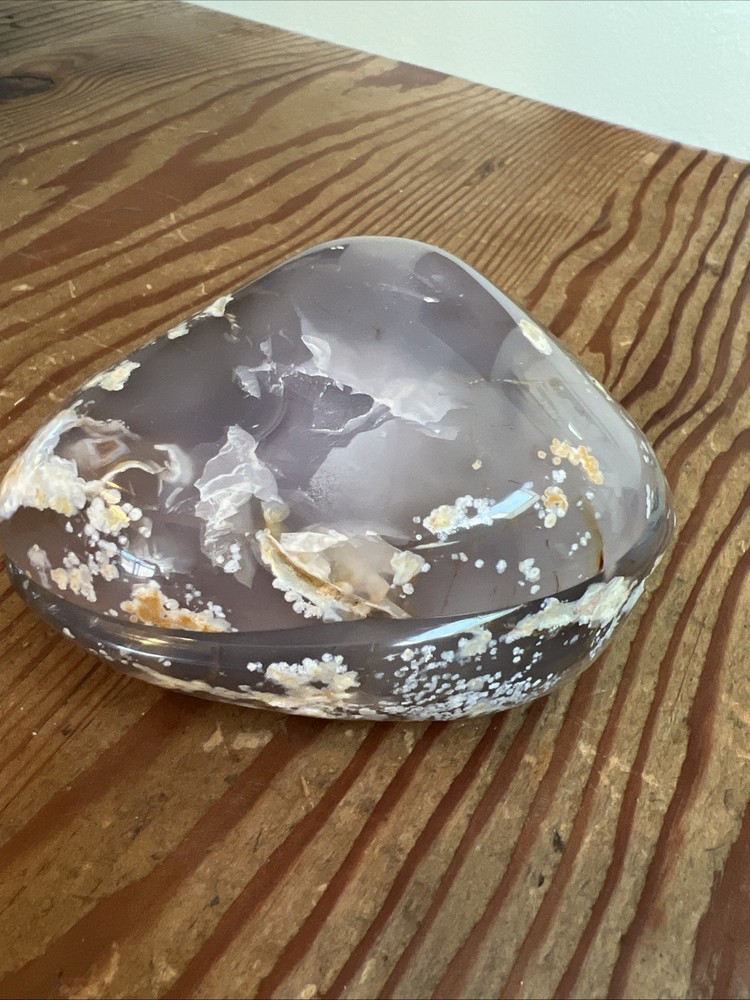 Amethyst Geode Box Agate Speckled