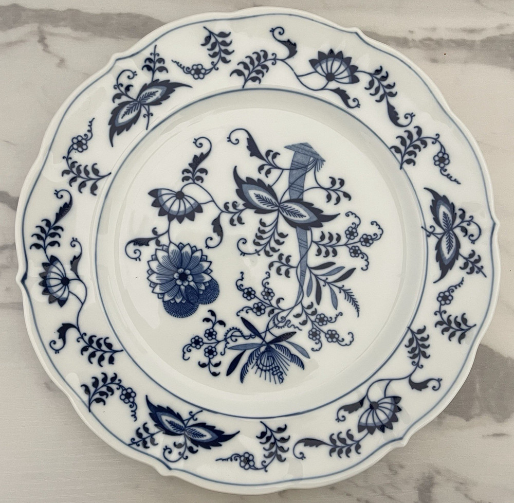 Blue Danube Japan 10 3/8" DINNER Plate Rectangle Backstamp