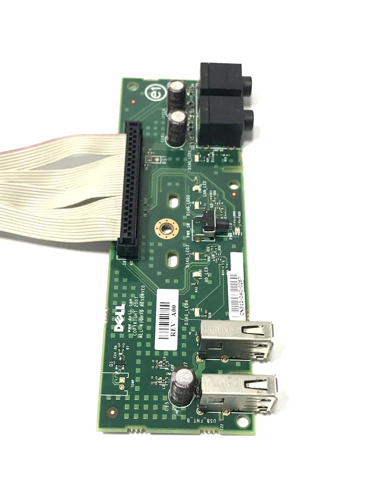Dell Optiplex Front IO Power Button Assembly/Cable Without Case Bracket