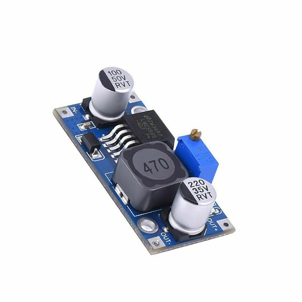 2PC LM2596 DC-DC buck adjustable step-down Power Supply Converter module