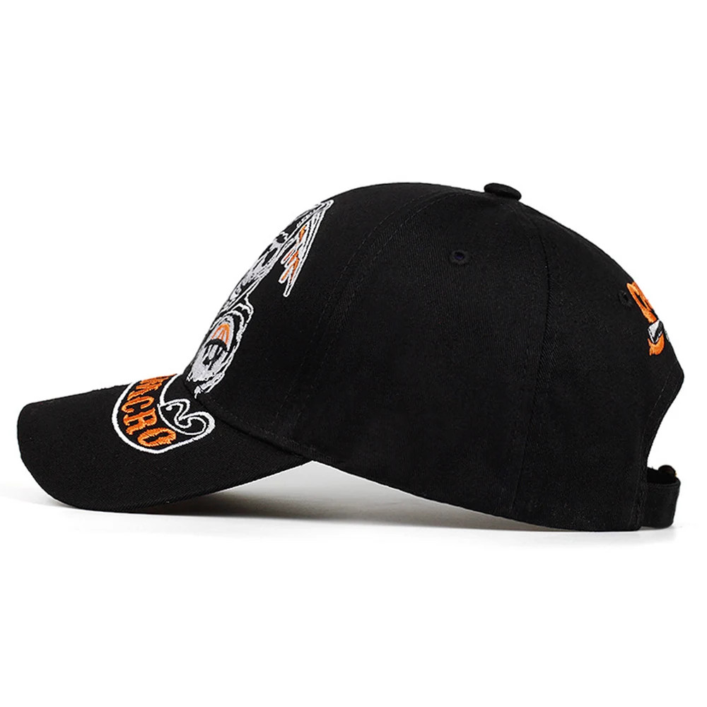 SAMCRO SONS OF ANARCHY EMBROIDERED BIKER ADJUSTABLE BASEBALL CAP HAT