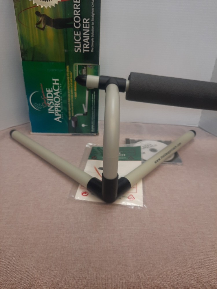 Jim Sowerwine Inside Approach Swing Slice Pull Correction Trainer Golf System