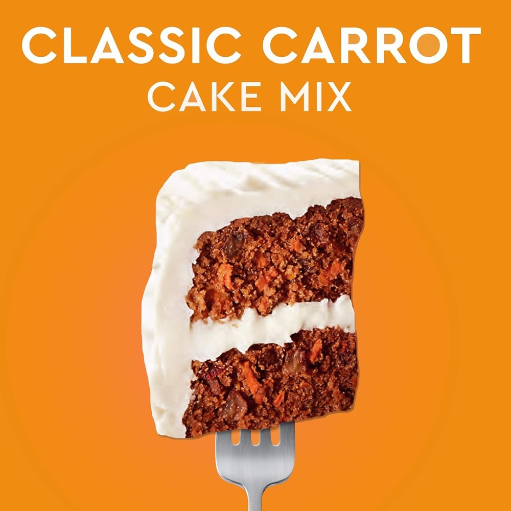 Carrot Cake Mix Baking Thanksgiving