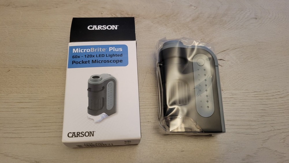 Carson MM-300 MicroBrite Plus LED Pocket Microscope