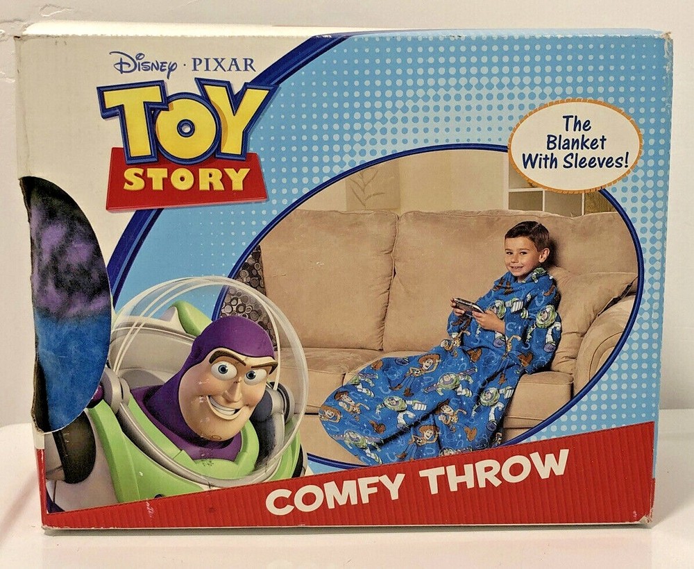 Disney Pixar Toy Story Comfy Throw Blanket with Sleeves