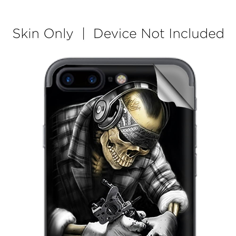Apple iPhone 7 / 8 Plus Skins Decal Wrap Skeleton tattooer