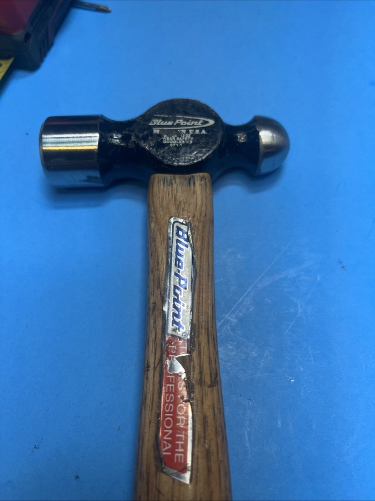 12oz. Ball Peen Hammer Blue Point Snap On