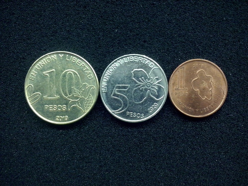 Argentina  1 - 10 pesos , 2017-20