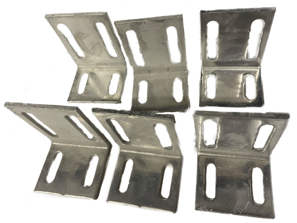 Fuel Tank Mounting Holding Bracket - Small Boat Marine (Set of 6)