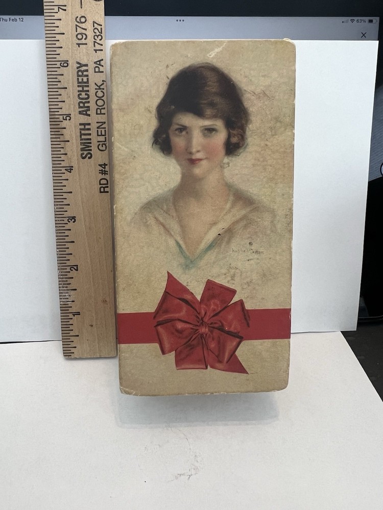 Vintage Daggett’s Chocolates Empty Candy Box