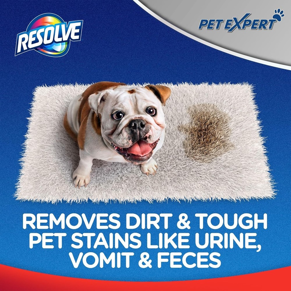 Versatile 22oz Carpet & Upholstery Cleaner - Antibacterial Pet Stain Solution