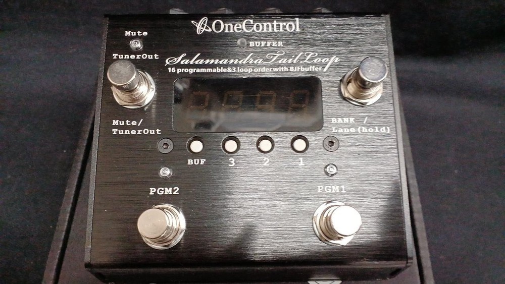 One Control Effector 3 Loop Switcher Salamandra Tail Loop Used Japan