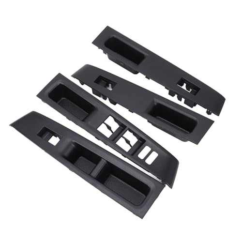 4PCS Front Armrest Upper Panel Cover Trim for Vitz 2010-2014 Right Hand Drive