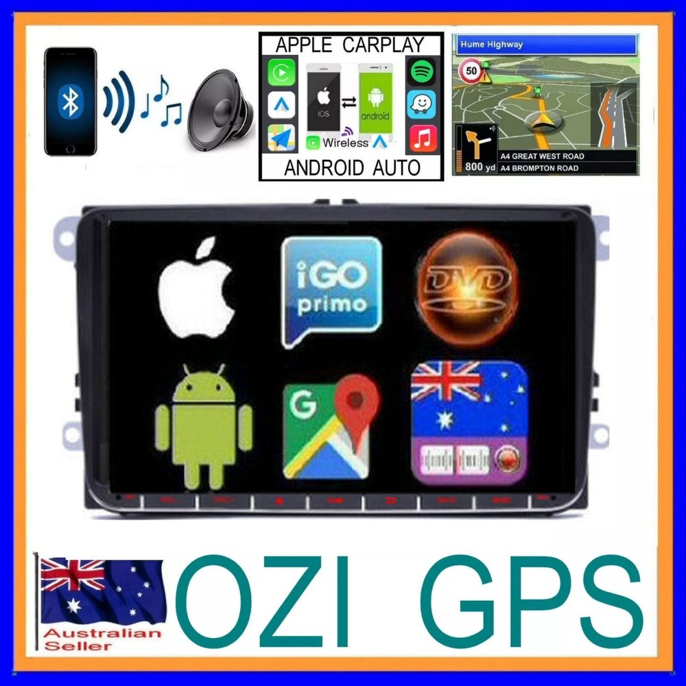 VW AMAROK 2011-2016    GPS APPLE CARPLAY ANDROID AUTO ODB DAB+ TPMS DVR CAMERA