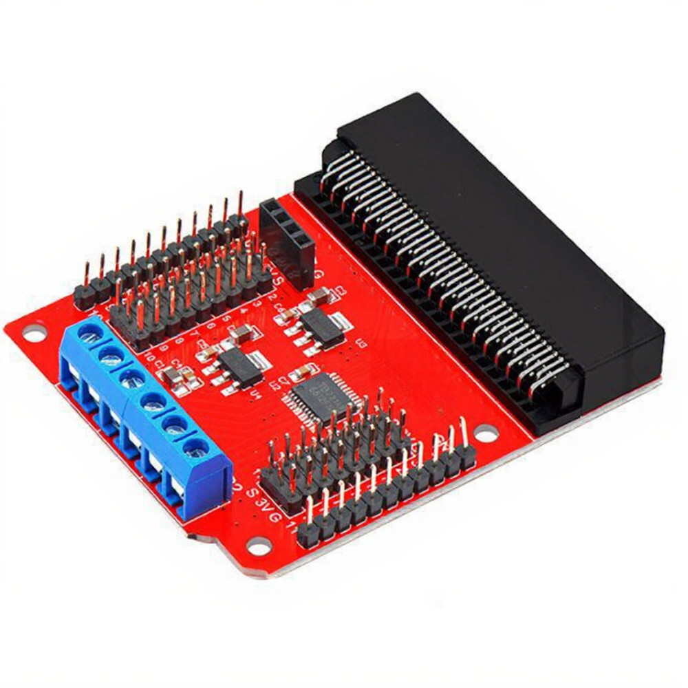 DC Motor Control Expansion Board Compatible with Tiny:bit Microcontroller