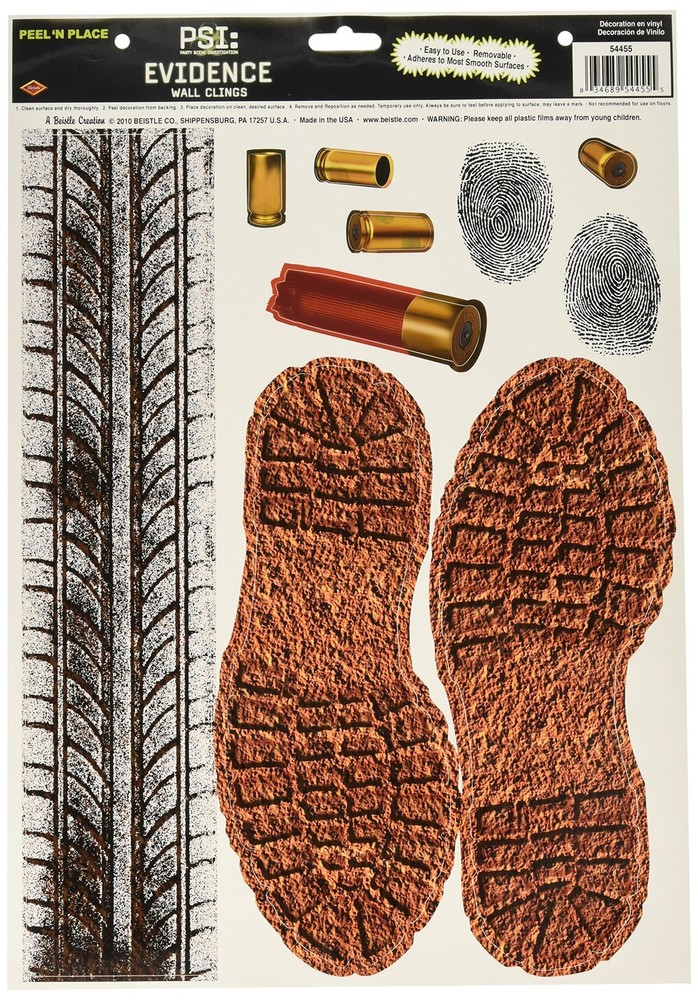 Beistle Party Accessory 1 count 10 Sh Multicolor Functional Psi Evidence