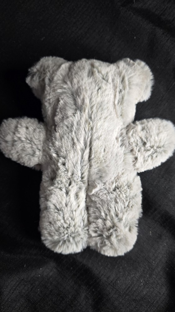 Safety Teddy Bear Embroidered Hearts Plush
