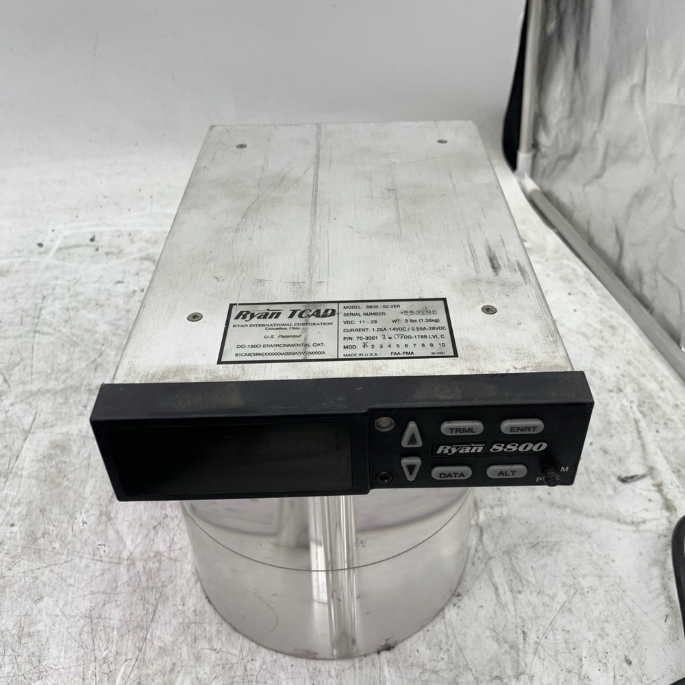 Ryan TCAD 8800. No Mounting Tray.
