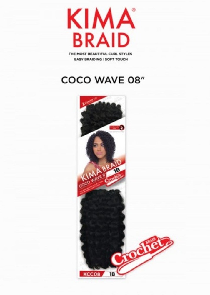 HARLEM 125 KIMA BRAID COCO WAVE 8"(KCC08L)