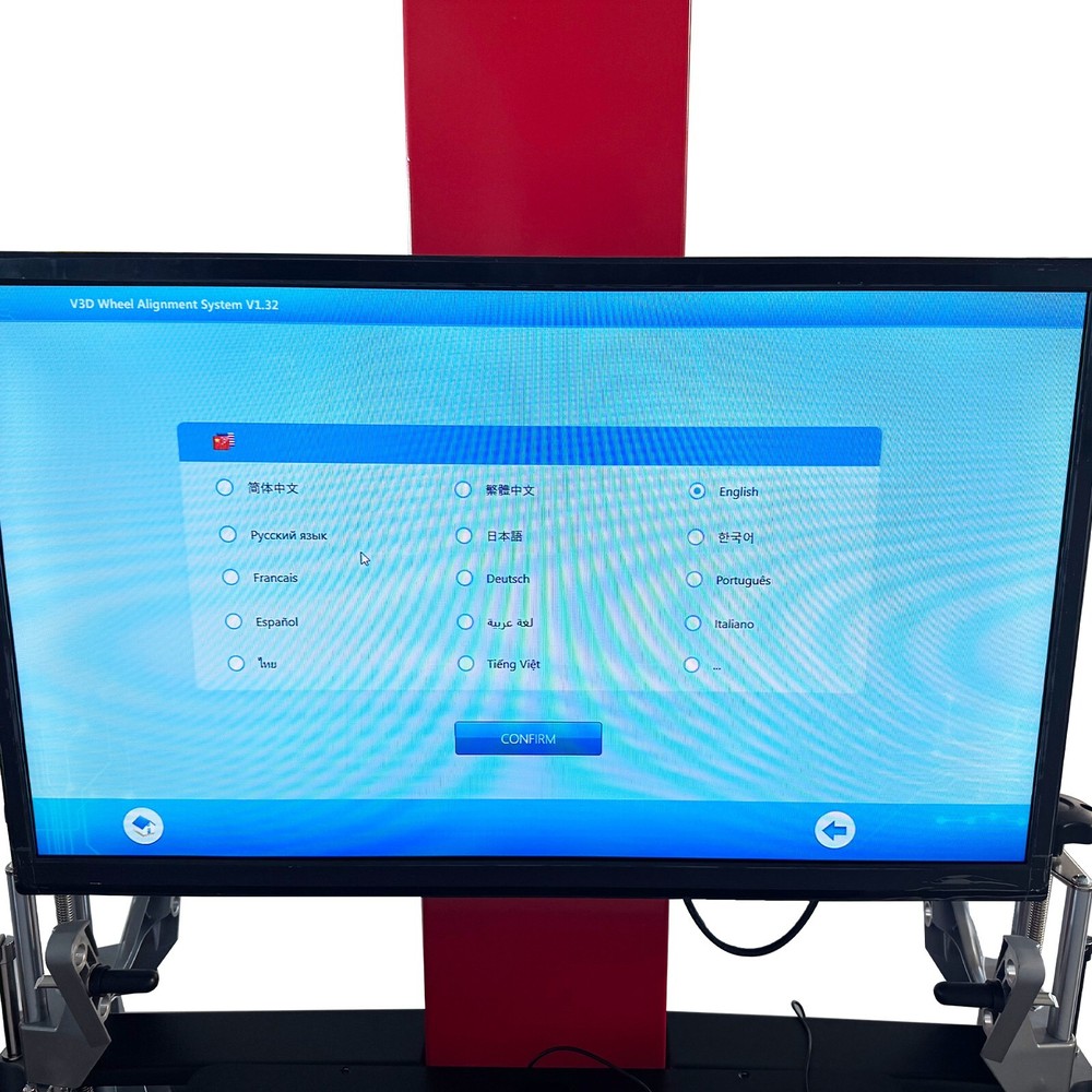 Car Steering Wheel Alignment Tool 110V Wheel Alignment Machine Wheel Calibration