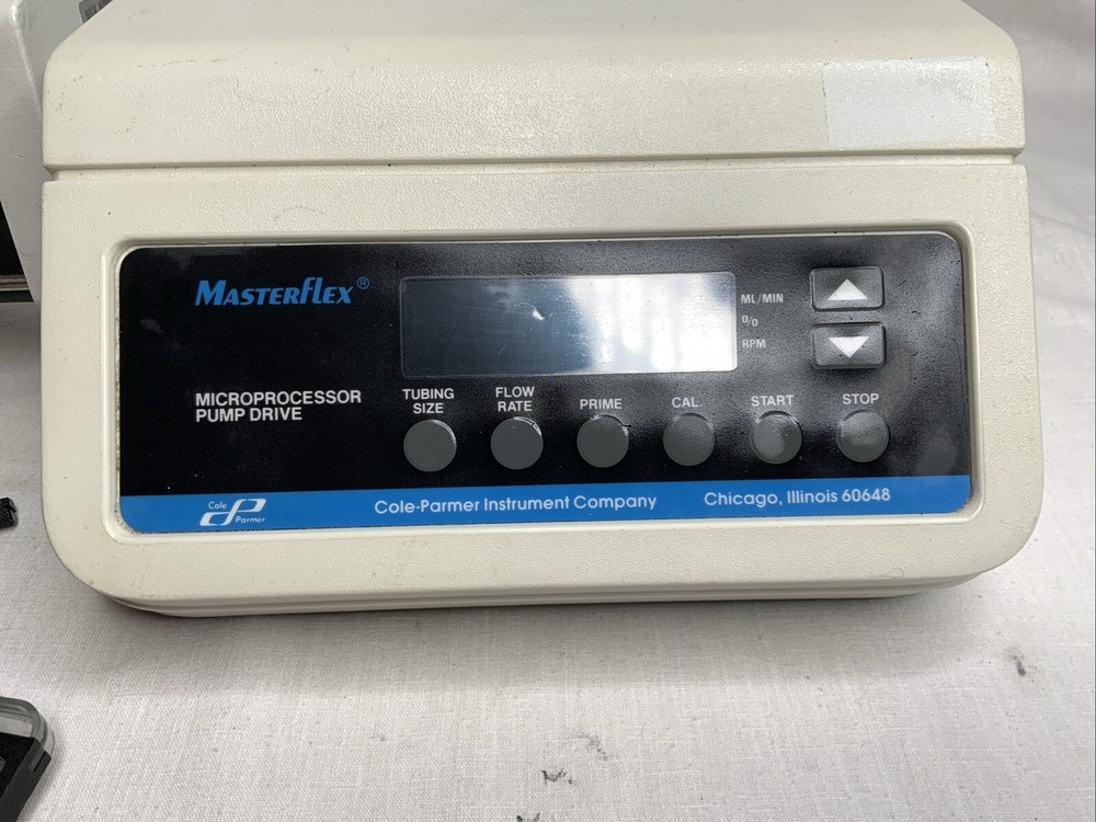 MasterFlex Cole-Palmer 7524-10 Microprocessor Pump Drive W/ Cartridge Pump